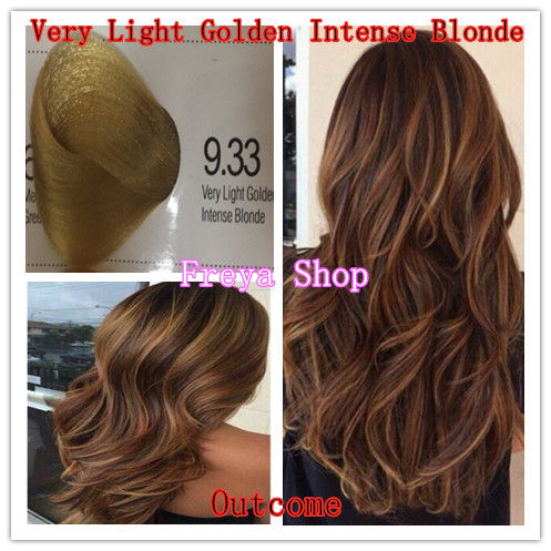 Very Light Golden Intense Blonde Hair Color With Oxidant 9 33 Bremod