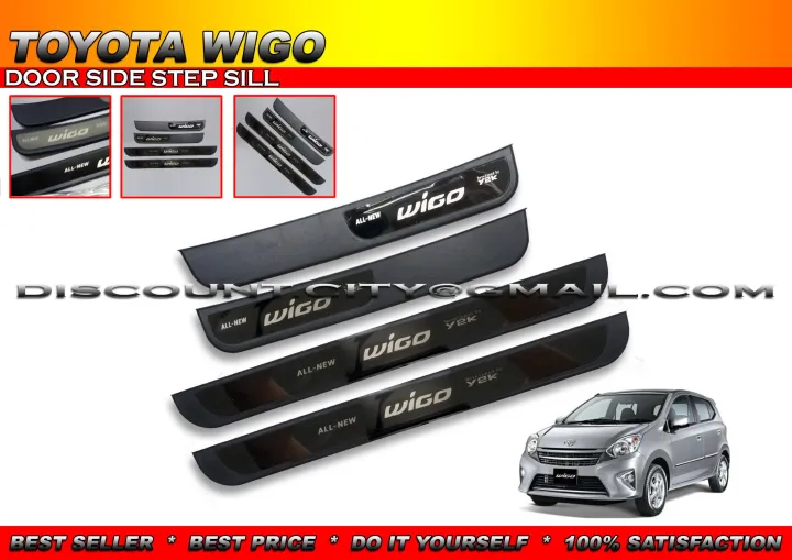 Y K Door Side Step Sill For Toyota Wigo To Lazada Ph