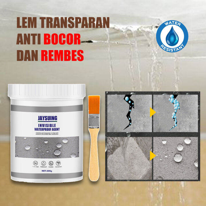 Lem Transparan Jaysuing Anti Bocor Dan Rembes Gr Gr Lazada