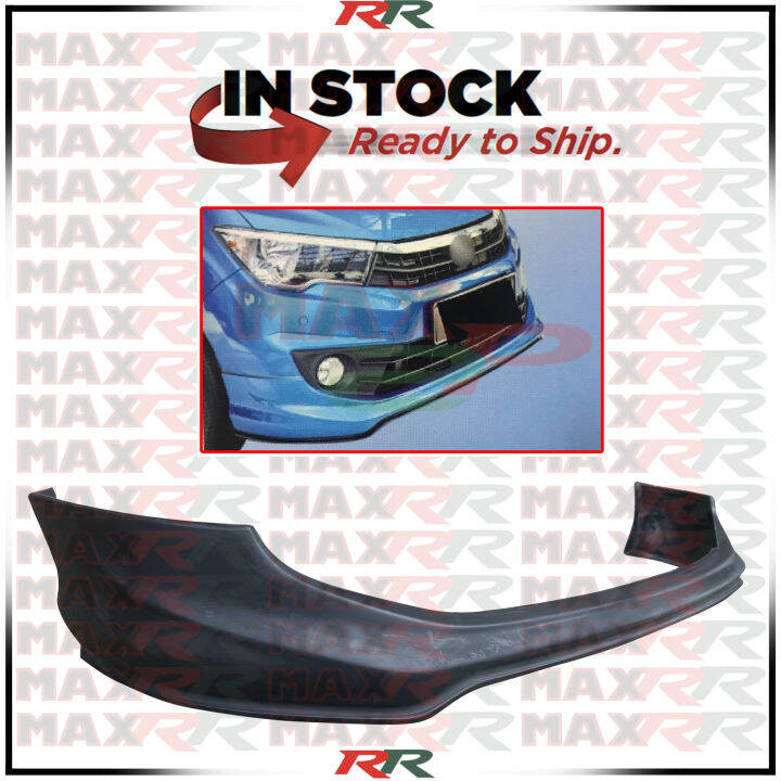 Perodua Bezza 2016 GEAR UP OEM Style Front Skirt Skirting Bumper