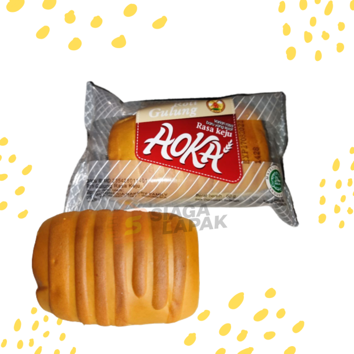 Roti Panggang Aoka Gulung Rasa Gr Lazada Indonesia