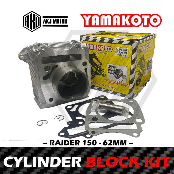 BLOCK CYLINDER KIT For RAIDER 150 62MM STD SET Lazada PH