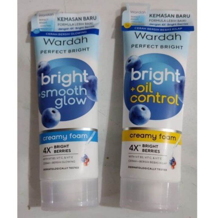 Wardah Perfect Bright Creamy Foam Ml Oil Control Smoothing