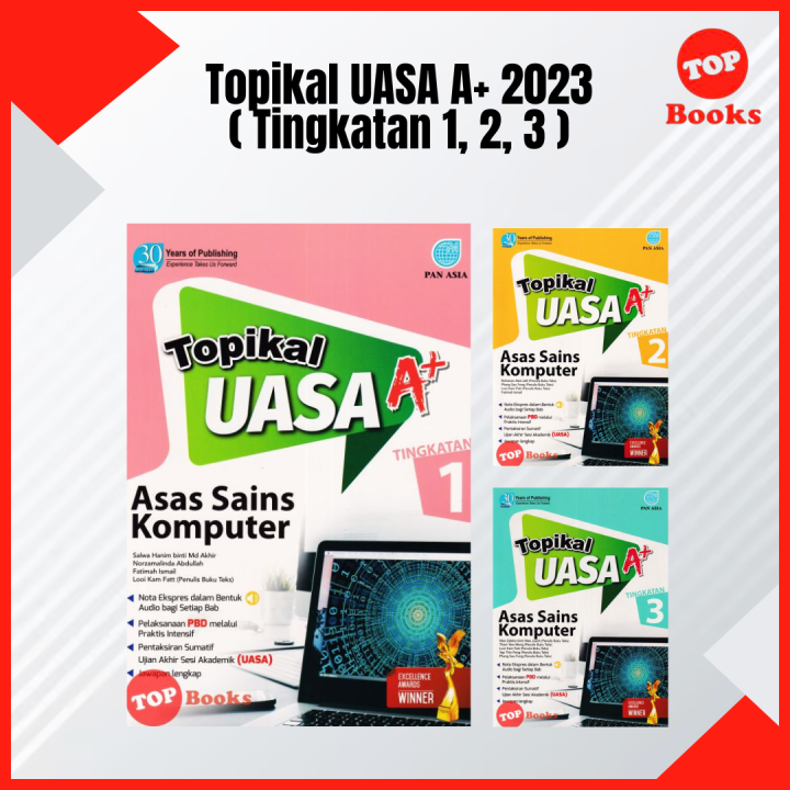 TOPBOOKS Pan Asia Buku Latihan Topikal UASA A Asas Sains Komputer Tingkatan