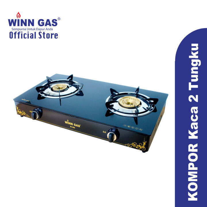 Winn Gas W 399 Kompor Gas Kaca 2 Tungku Lazada Indonesia