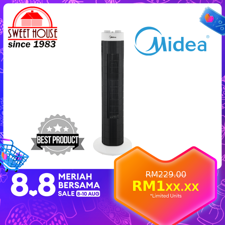 Midea Mtf K Speed Level Tower Fan Mtf K Compatible With