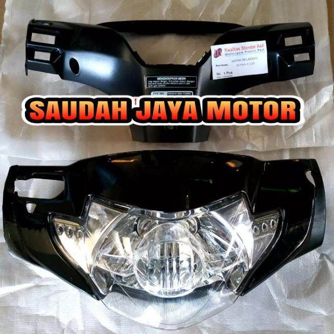 Honda Supra X Batok Depan Belakang Dan Lampu Depan Honda Supra X