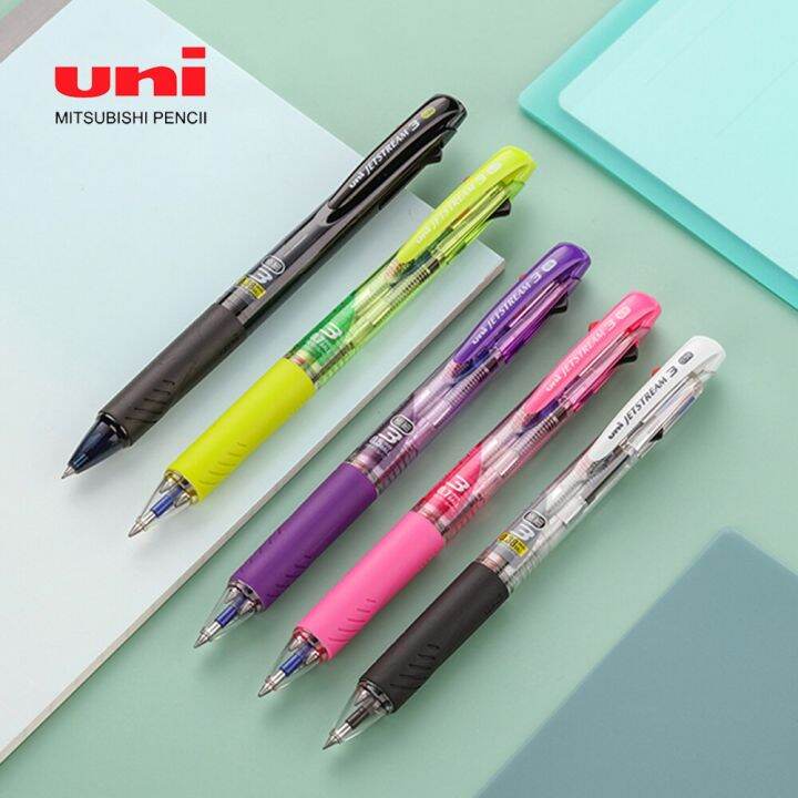 Uni Jetstream Multiftional Ballpoint Pen Sxe Three Color Medium