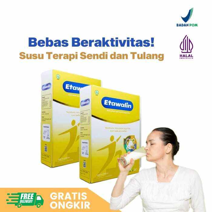 PAKET 2 BOX ETAWALIN ETAWALIN Susu Kambing Original Etawa Herbal