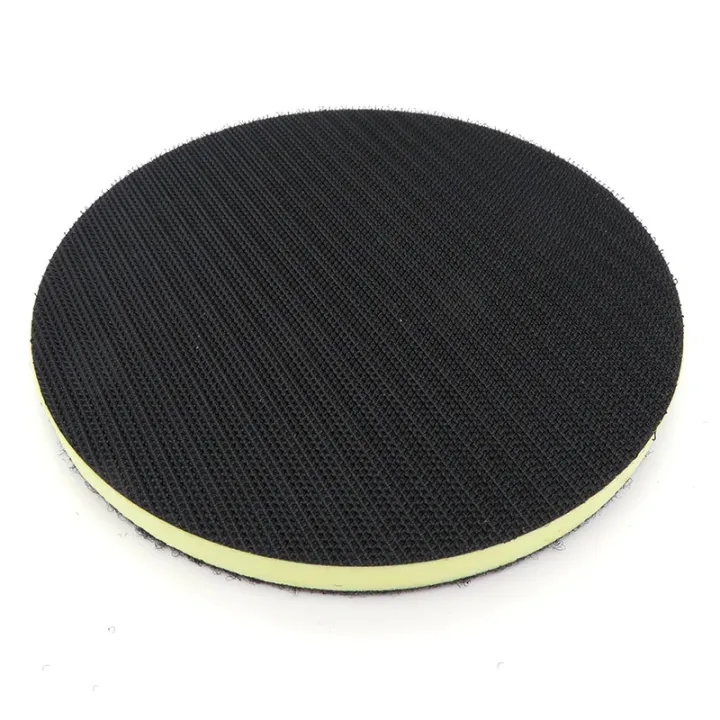 6 Inch 150mm Pu Foam Interface Pad For Hook And Loop Sanding Disc