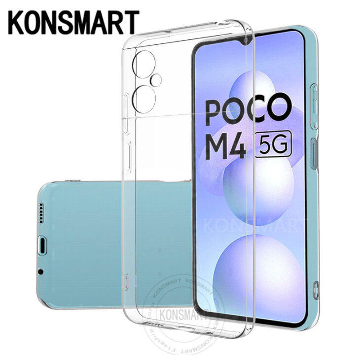 KONSMART Casing Silikon Lembut POCO M4 5G 2022 Xiaomi 12 Lite Poco C40