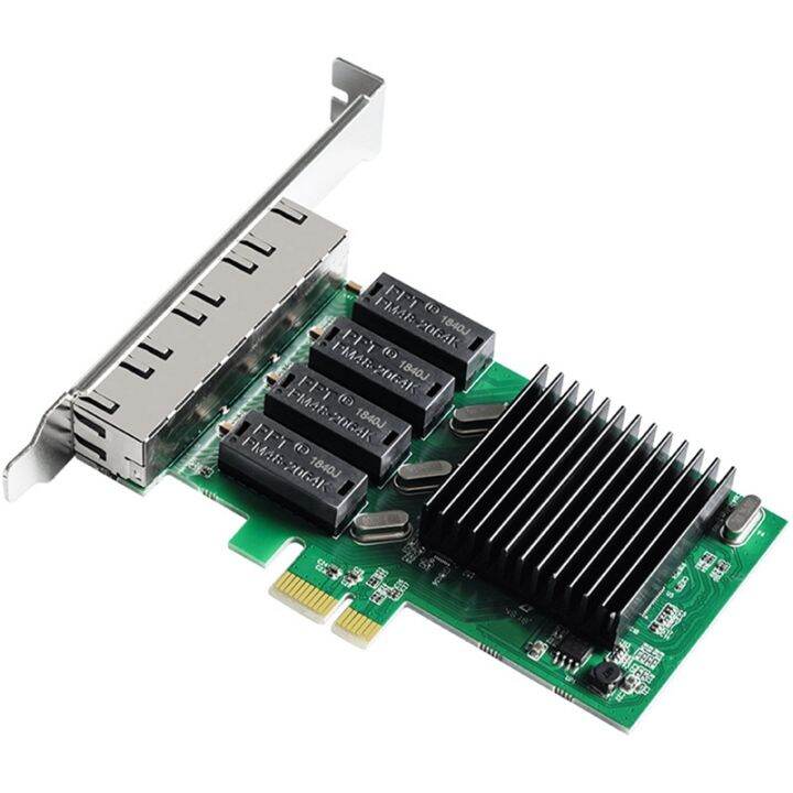 PCI E 4 Port Gigabit Network Card PCI E RTL8111H Chip 10 100 1000Mbps