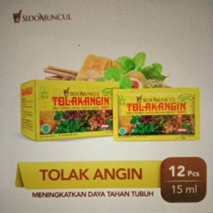 Tolak Angin Cair Dus 12 S Herbal Masuk Angin Daya Tahan Tubuh Lazada