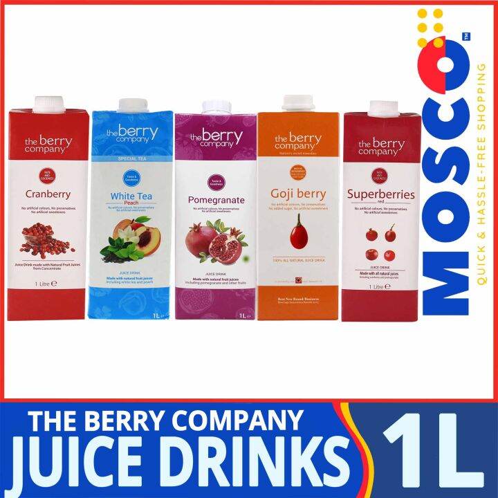 The Berry Company Blueberry Cranberry Goji Berry Pomegranate