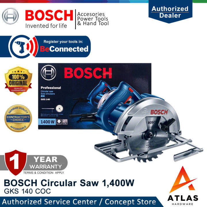 Bosch GKS 140 7 1 4 Circular Saw COC Lazada PH