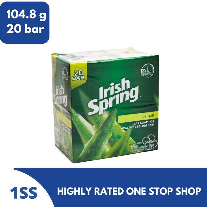 Irish Spring Aloe Mist Bar Soap G X Bars Lazada Ph