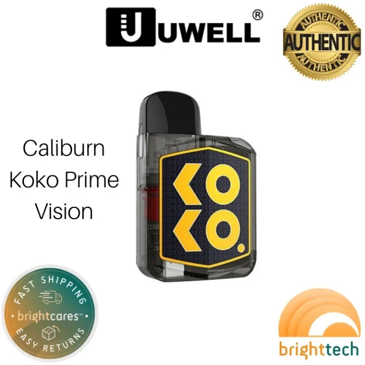 Uwell Caliburn KOKO Prime Vision Pod Kit Legit Vape Set Ecig Vape