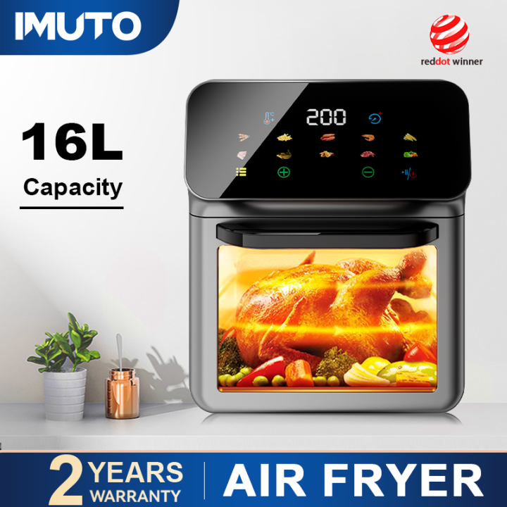 Imuto Air Fryer L L Fully Automatic Intelligent Air Fryer Touchscreen