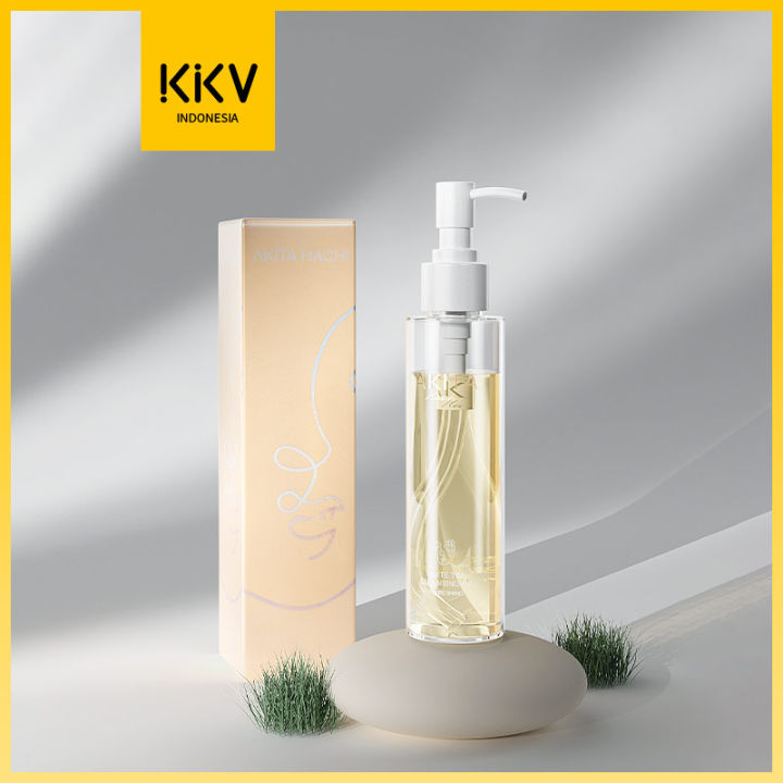 KKV AKITA HACHI White Tea Face Cleansing Oil 150ml Membersihkan Sisa