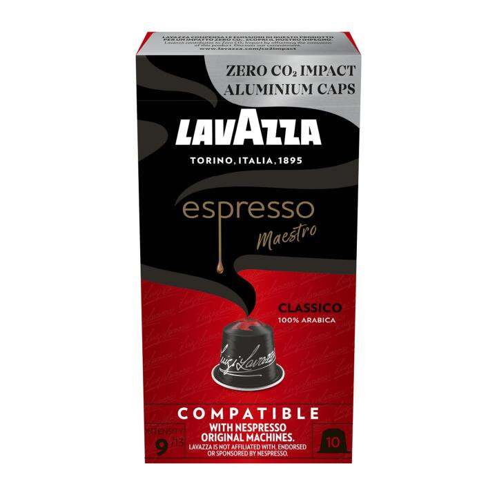 Lavazza Espresso Maestro Classico Nespresso Compatible Coffee Capsules