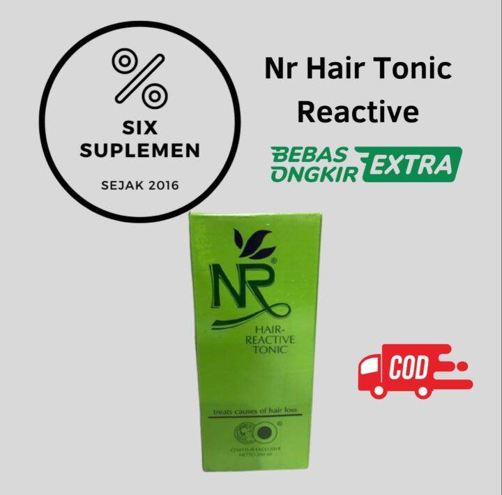 Pendek Nr Hair Tonic Reactive Ml Perawatan Rambut Rontok Lazada