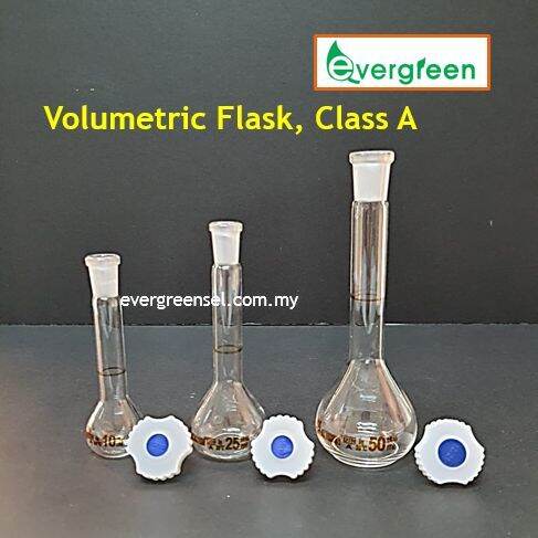 Volumetric Flask Glass Class A With Plastic Stopper 500ml Lazada