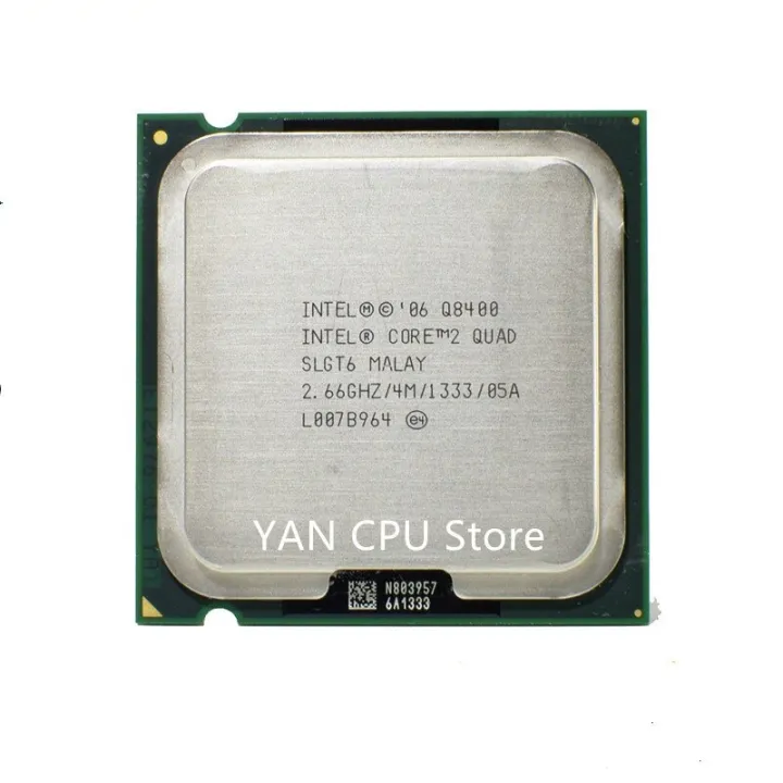 Free Shipping Intel Core 2 Quad Q8400 2 6 GHz Quad Core Quad Thread CPU