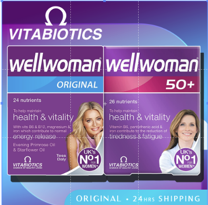 Vitabiotics Wellwoman Original 50 Lazada