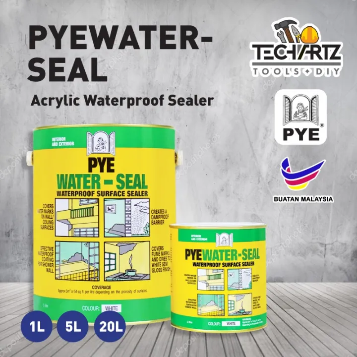 PYE Water Seal Acrylic Waterproof Sealer Waterproof Surface Sealer