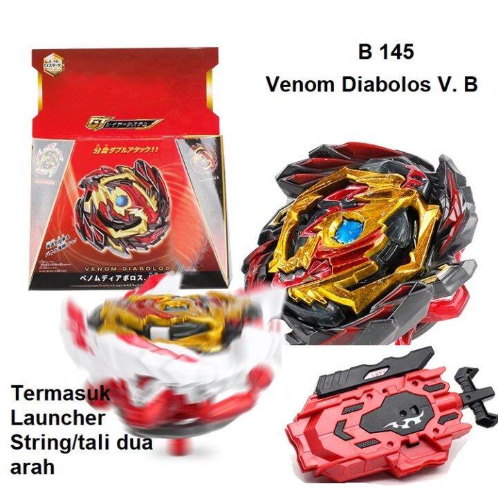 Gasing Beyblade Burst GT Merk Flame B 145 Venom Diabolos Lazada Indonesia