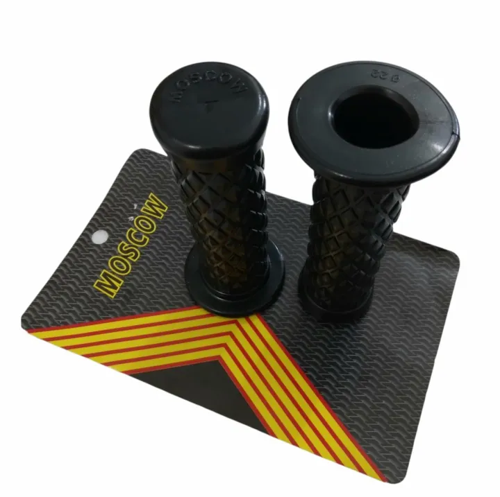 HAND GRIP MOTOR GRIP HITAM WAJIK DIAMOND HITAM HANDFAT BLACK HANDGRIP