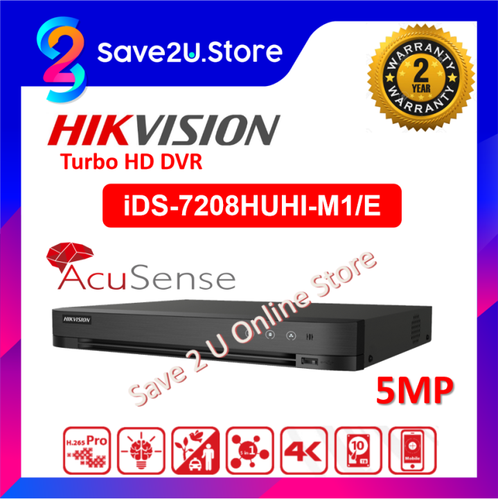 HIKVISION 5MP IDS 7208HUHI M1 E REPLACEMENT DS 7208HUHI K1 E Ultra HD