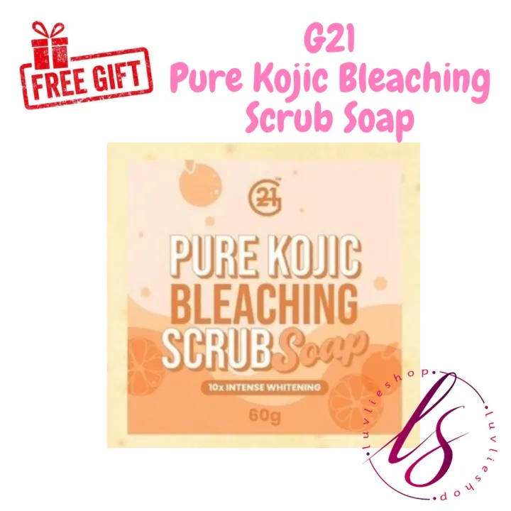 Onhand G Pure Kojic Bleaching Scrub Soap X Intense Whitening Free