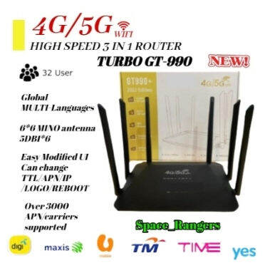 NEW GT990 NEW 2023 Modified 4G LTE CPE Router Modem BYPASS Unlocked