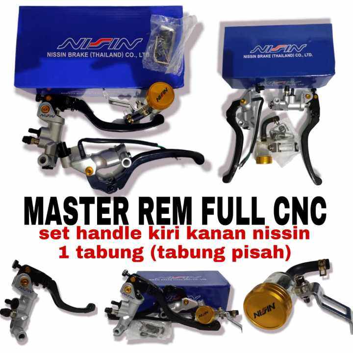 Master Rem Nissin Set Kiri Kanan Tabung Universal Tabung Pisah