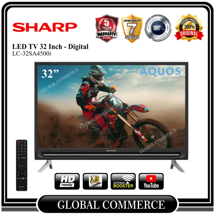 Sharp LED TV 32 Inch LC 32SA4500i Easy Smart TV 32SA4500i Lazada