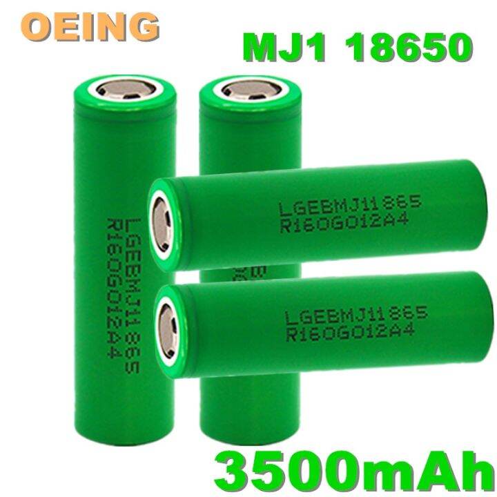 2021 Original 18650 Battery 3 7v 3500mah INR18650 LG MJ1 1865 10A