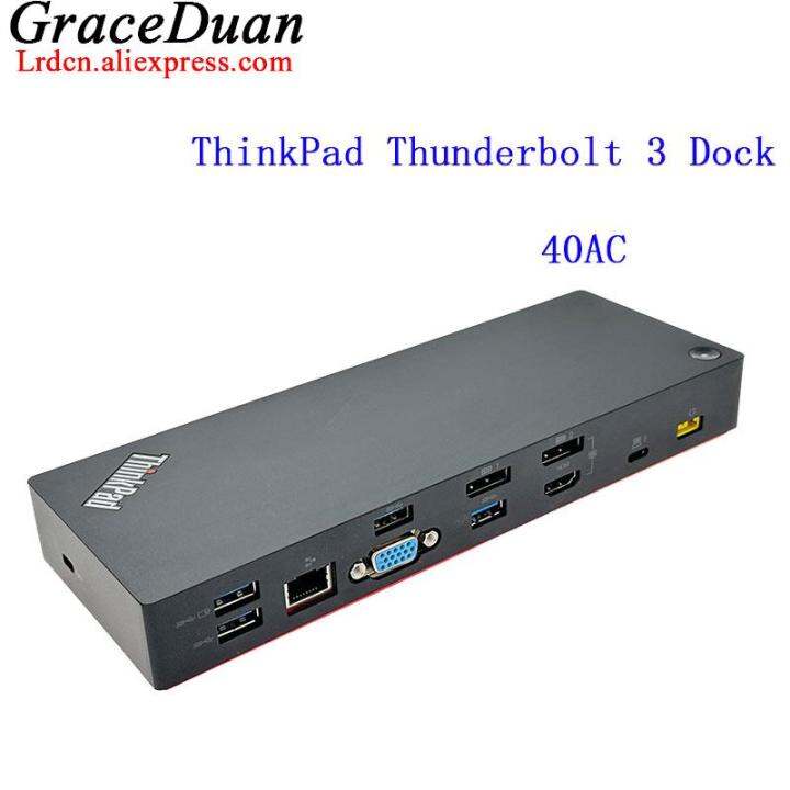 Thunderbolt 3 Dock 40AC Switch DBB9003L1 USB Type C Docking Station 4K