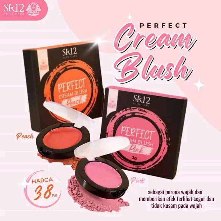 PERFECT CREAM BLUSH SR12 BLASH ON SR12 BLUSH ON PERONAN PIPI MURAH