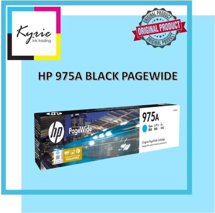 Hp A Cyan Original Pagewide Cartridge L R Aa Lazada Ph