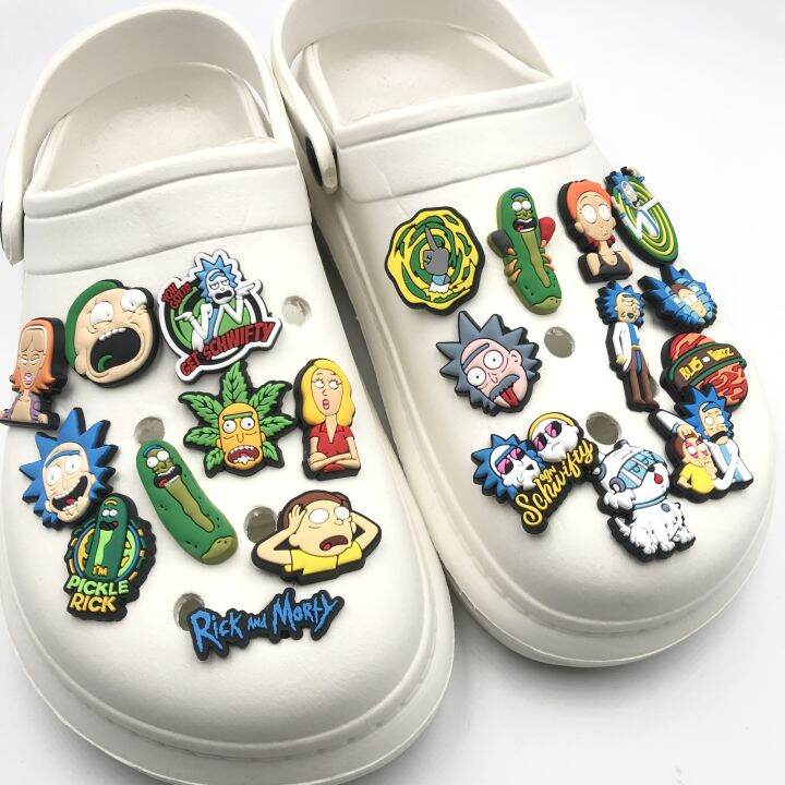 Rick And Morty Jibbitz For Crocs Clog Custom Croc Shoe Charms