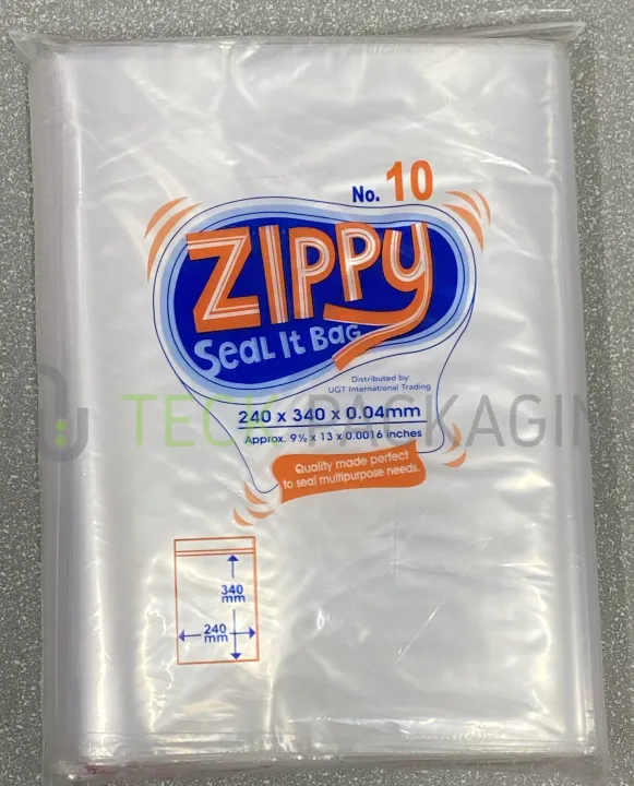 Zippy Seal It Resealable Plastic Bag 10 Lazada PH