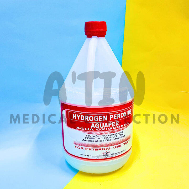 Aguaper Hydrogen Peroxide Gallon And Liter Aguaper Agua Oxigenada