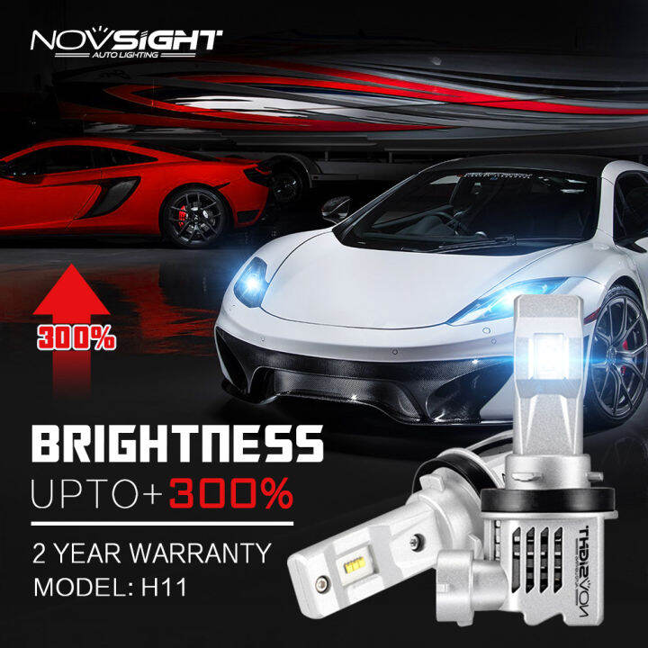 Novsight New Arrival N S Led Car Headlight W Lm Hb