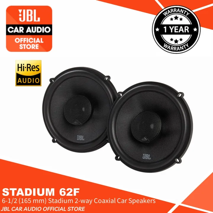 JBL STADIUM 62F Hi Res AUDIO 2 Way Coaxial Car Speakers Lazada