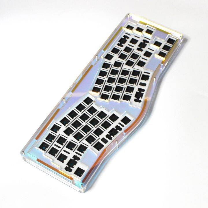 Hot Swap Rgb Alice Mechanical Keyboard Kit Alice Layout Support