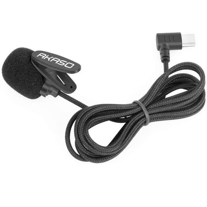 Akaso Action Camera External Microphone For Akaso Brave Brave Plus