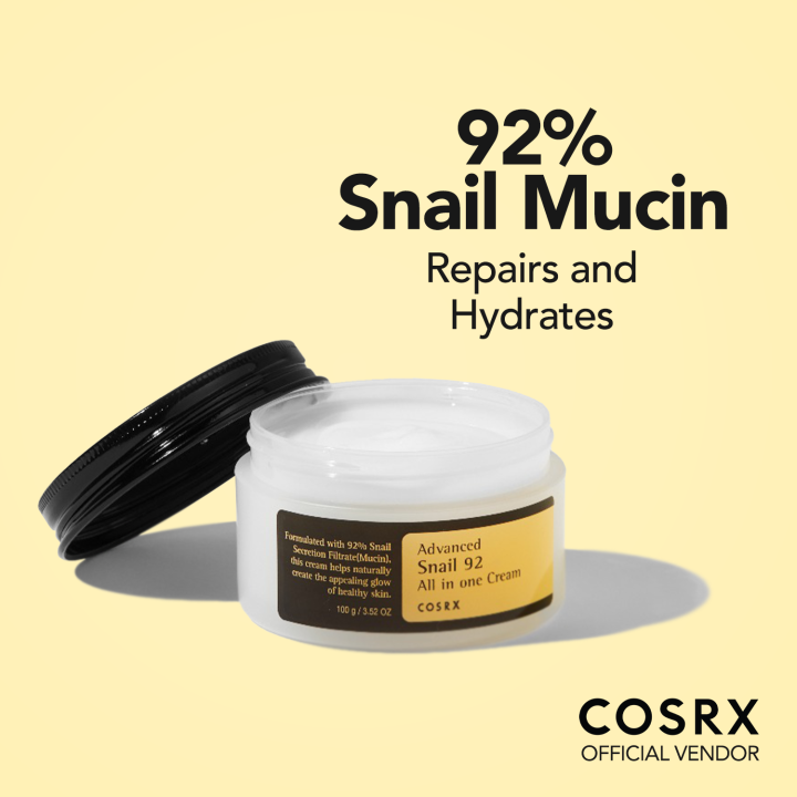 COSRX Advanced Snail 92 All In One Cream Jar Lazada PH