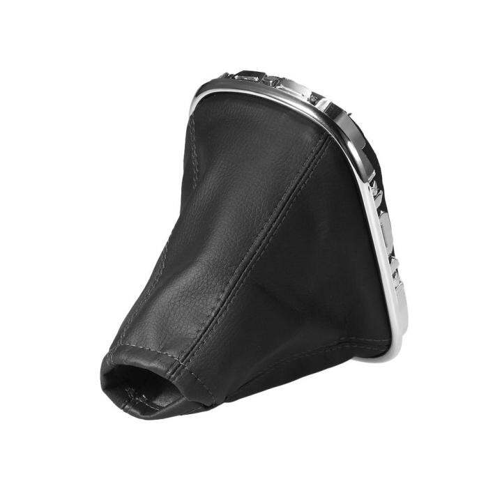 Car Gear Shift Stick Gaiter Boot Pu Leather Dust Proof Cover For