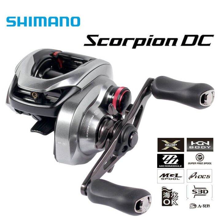 รอกหยดนำ SHIMANO SCORPION DC 151HG Lazada co th